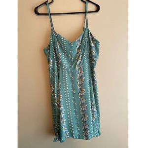 Teall floral fit and flare dress with smocked bodice dress, Old Navy, size XL